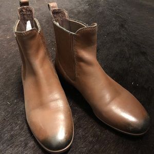 Leather UGG boots